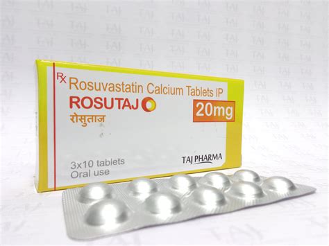 Taj Pharmaceuticals One Of The Leading Rosuvastatin Calcium Tablets