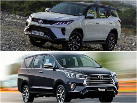 Toyota Innova Crysta Fortuner And Legender Now Dearer By Up To Rs