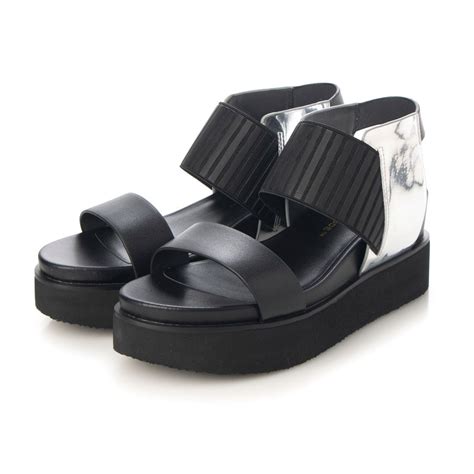 ユナイテッド ヌード UNITED NUDE Rico Sandal Silver waja bazar 海外ファッションブランド