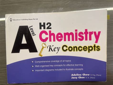 A Level H2 Chemistry Key Concepts Hobbies And Toys Books And Magazines Assessment Books On Carousell