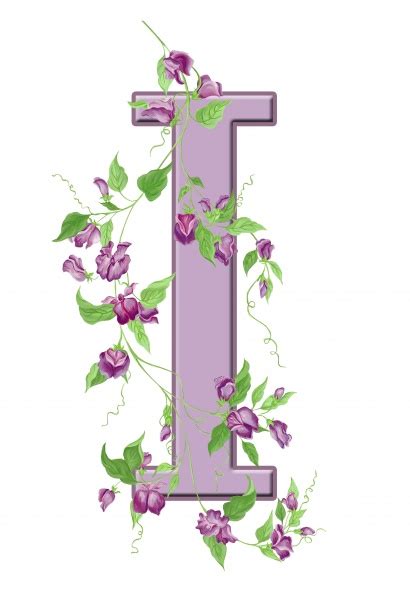 letter  floral initial  stock photo public domain pictures
