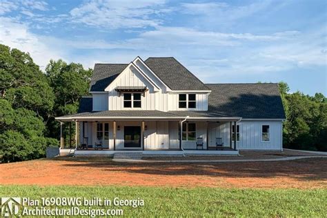 Modern Farmhouse Plan Wg Comes To Life In Georgia Photos Of