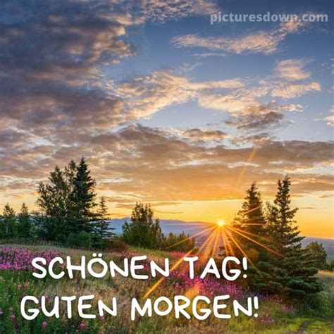 Schönen guten morgen bild Landschaft - picturesdown.com