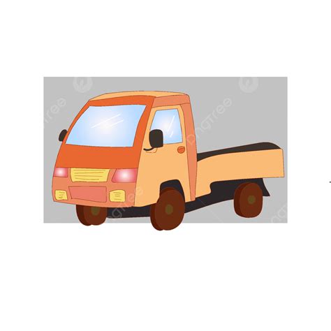 Hand Drawn Truck Vector Hd Images Truck Hand Drawn Cartoon Vector