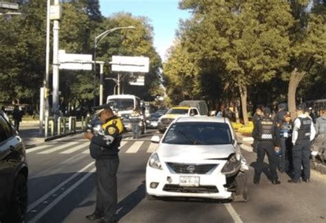 Automovilista Atropella A Cuatro Personas En Paseo De La Reforma Cc News