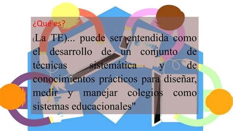 Tecnolog A Educativa Como Disciplina Tecnol Gica Ppt