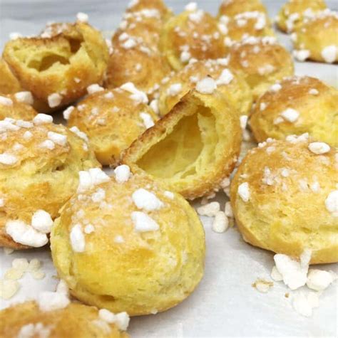 Chouquettes French Sugar Puffs Baking Like A Chef