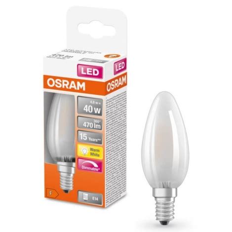 Led Ljusreglerad Gl Dlampa B E W V K Osram Lampmani