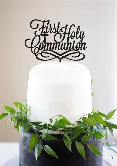 First Communion Cake Toppers Boys