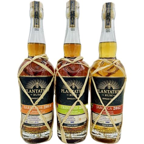 Plantation Rum Rp Single Cask 2023 Set Rum Paradise