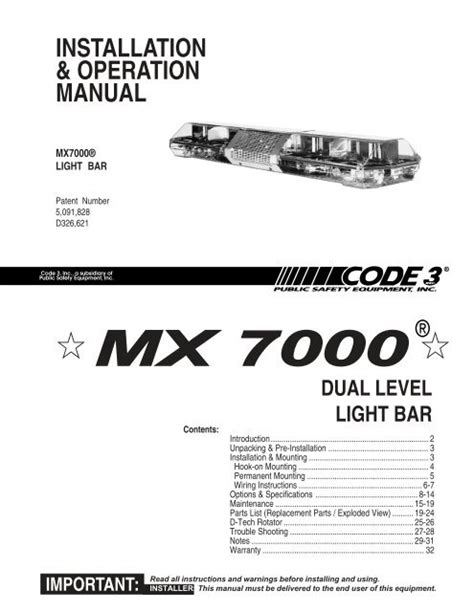 Code 3 Defender Led Light Bar Wiring Diagram | Americanwarmoms.org