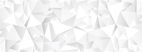 White Polygon Wallpaper