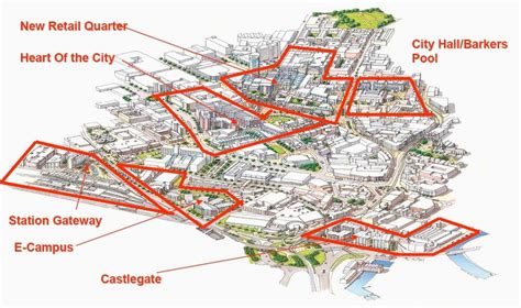 Sheffield City Centre Map