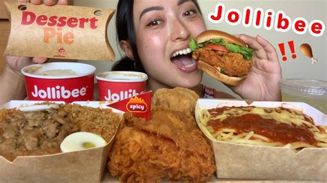 Jollibee Spicy Fried Chicken Spicy Crispy Chicken Sandwich Palabok