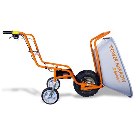 Sherpa Self Propelled Cordless Electric Wheelbarrow 170l Wilko