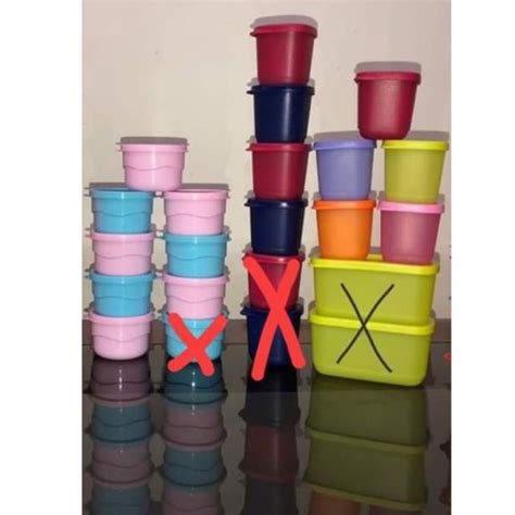 Potinho Tupperware 140ml Diversos Modelos Valor Da Unidade Shopee