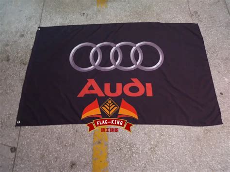 Audi Black Flagaudi Black Banner90150cm Polyster Flagking Brand Flag