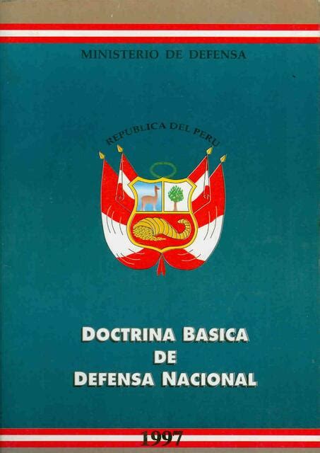 Doctrina básica de defensa nacional Estadística e informática uDocz