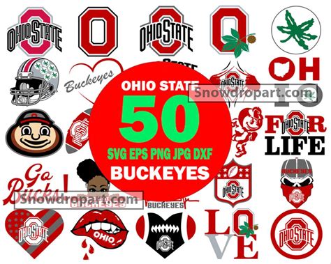 50 Ohio State Buckeyes Svg Bundle, Buckeyes Svg, Buckeyes Logo Svg