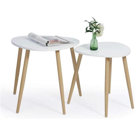 Table Gigogne Meuble Cosy Lot De Tables Basses Tables Gigognes