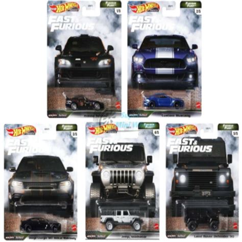 Hot Wheels Set C Velozes E Furiosos Furious Fleet Lote N Shopee Brasil