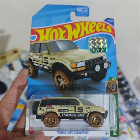 Jual Hot Wheels Toyota Land Cruiser Cream Factory Sealed Shopee Indonesia