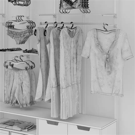 Boutique Lingerie 3D Model 35 Max Unknown Fbx Obj Free3D