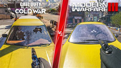 Call Of Duty Modern Warfare Iii Vs Call Of Duty Black Ops Cold War