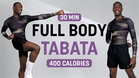 Min Full Body Tabata Workout Calories Workout Intense Hiit