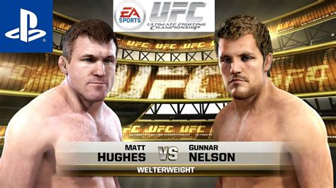 Ea Sports Ufc Matt Hughes V S Gunnar Nelson Ps Gameplay Youtube