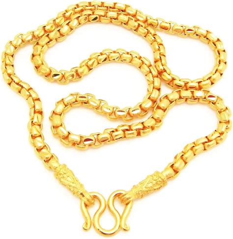 Amazon Arrawana77 Chain 22K 23K 24K THAI BAHT GOLD GP NECKLACE 20