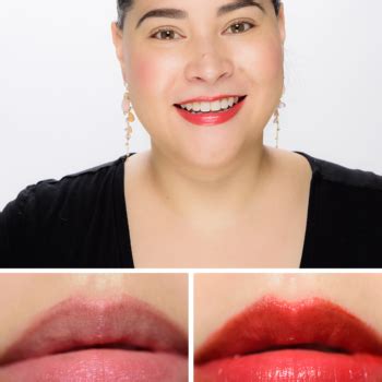 Ysl Chili Morocco Rouge Volupte Shine Oil In Stick Review Swatches