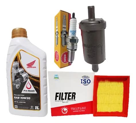 Kit Revisao Nxr 150 Bros Troca Oleo Filtros E Vela Frete grátis