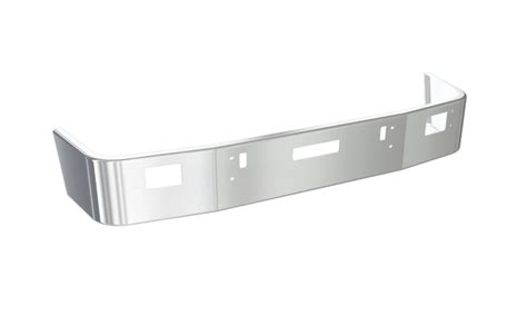 120 0278ssc Freightliner Bumper Fld 112 Sba 00 03 Fld 120 Sba 00 07 Stainless Steel Aluminum