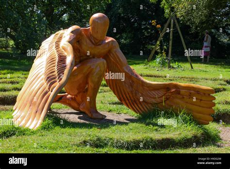 Carving Reminds Me Of Greek Mythology Icarus Son Of Daedalus Who Stock