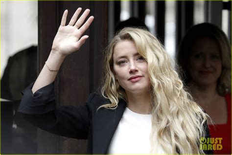 Amber Heard Leaves High Court With Her Team As Johnny Depps Libel Case