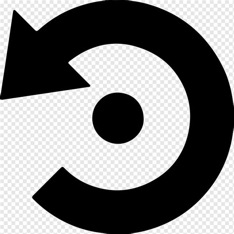 Computer Icons Reset Button Monochrome Black Eye Png Pngwing