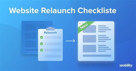 So gelingt der Website Relaunch Vollständige SEO Checkliste