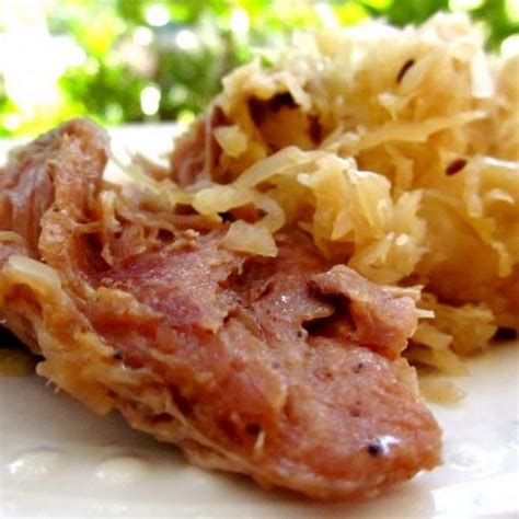 Crock Pot Country Style Ribs And Sauerkraut Recipe Oktoberfest Slow Cooker Ribs