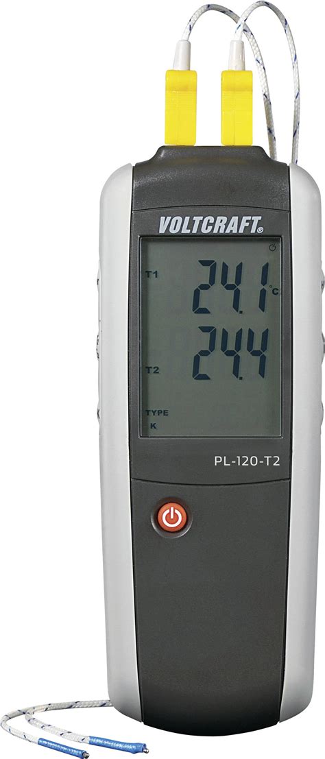 Voltcraft Pl T Thermometer C Sensor Type K J