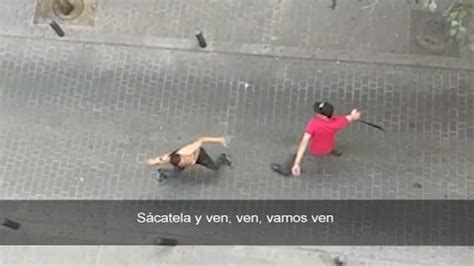 Brutal Pelea A ‘cinturonazos En Tetuán Youtube