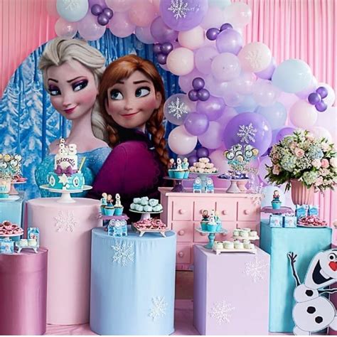 Festa Infantil Fabiola Teles On Instagram Festa Frozen Por