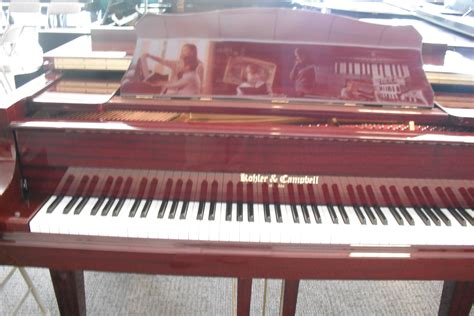 2007 Mahogany Kohler And Campbell Baby Grand Piano Sold Rice Music House