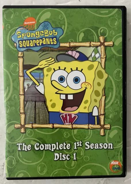 Spongebob Squarepants The Complete 1st Season Dvd 2003 3 Disc Set Pre Owned £766 Picclick Uk