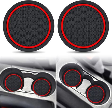 Amazon Auprite Car Cup Coasters Pack Inch Universal Auto