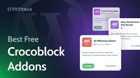 Free Crocoblock DevTools Add Ons For WordPress Developers Crocoblock