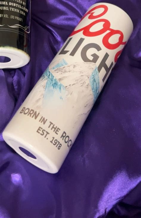 Coors Light Tumbler Etsy