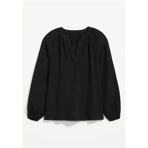 Old Navy Split Neck Blouse For Women