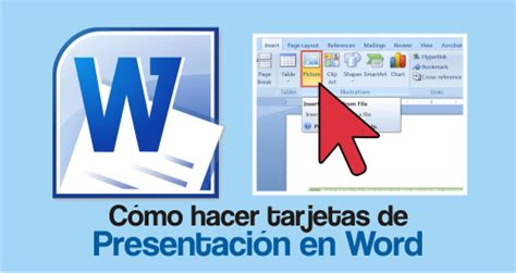 Cómo Hacer Tarjetas De Presentación En Word ¡¡facilito