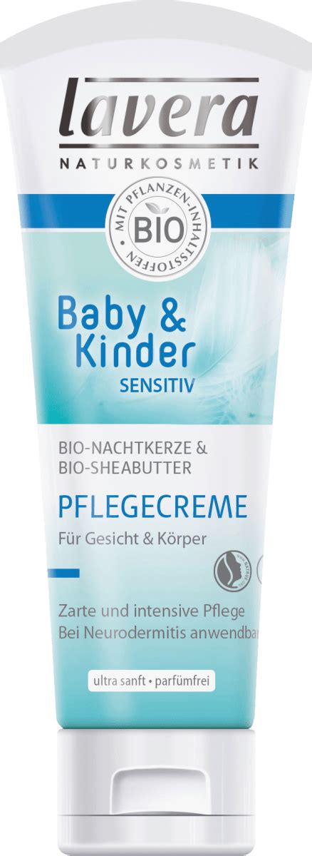 Lavera Pflegecreme F R Gesicht K Rper Baby Kinder Sensitiv Ml